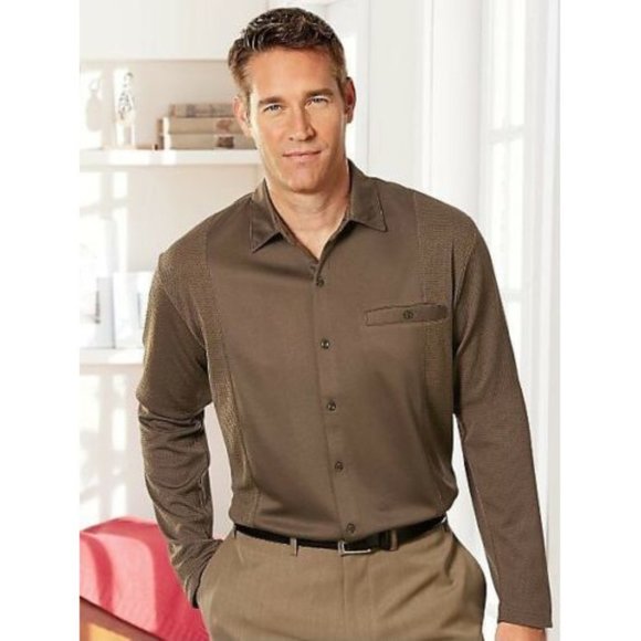 😀 3 for $20 NWT BOTANY 500 Wrinkle-Free Knit Top - Picture 1 of 1